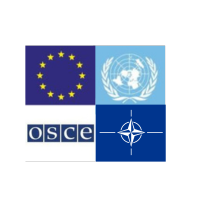 EU, Grønlands veteraner og FN's logoer