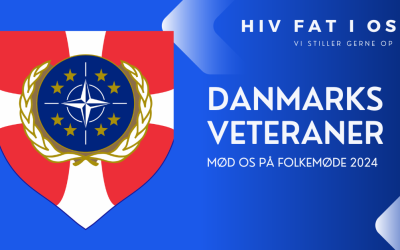 Mød Danmarks Veteraner og Veteranstøtten på Folkemødet 2024